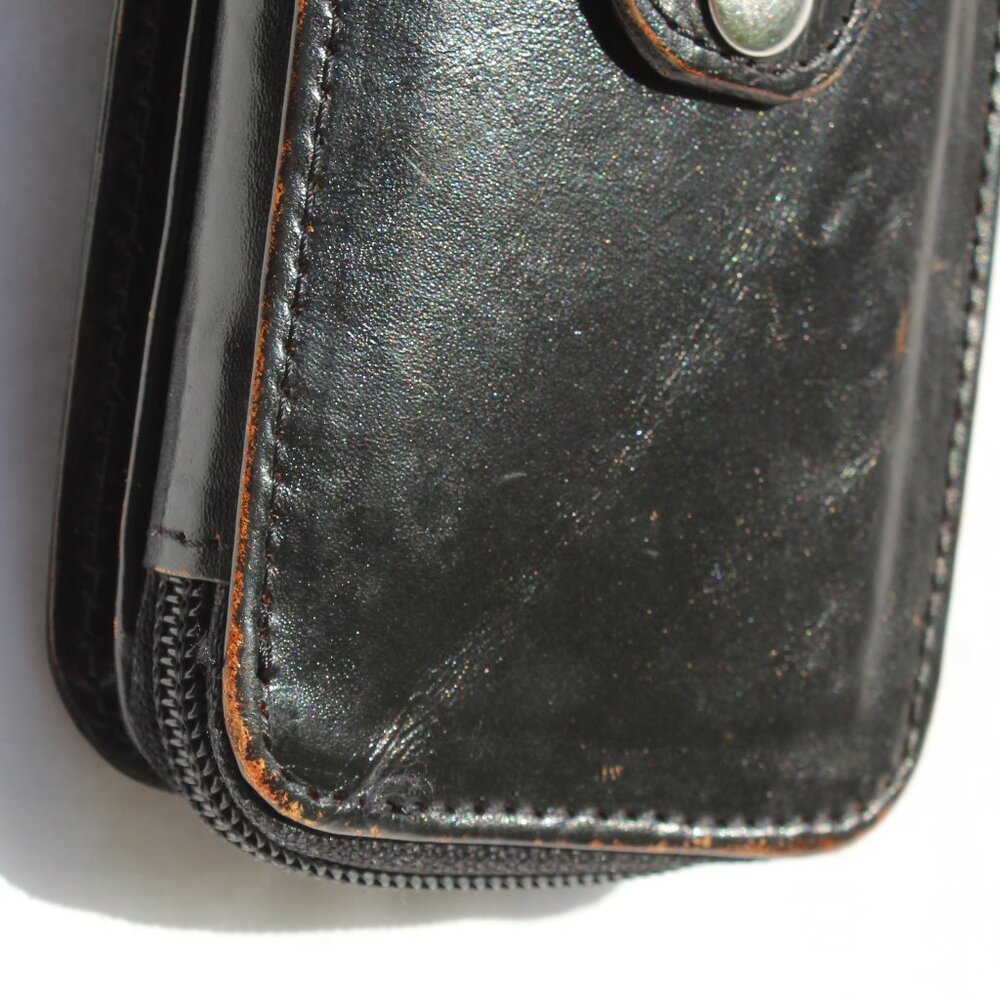AMERICAN WEST LEATHER HAND MADE WITH SILVER ACCENTS - Picture 11 of 16